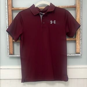 Boys under Armour performance polo size medium